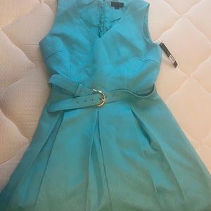 Tahari turquoise Margie style size 12